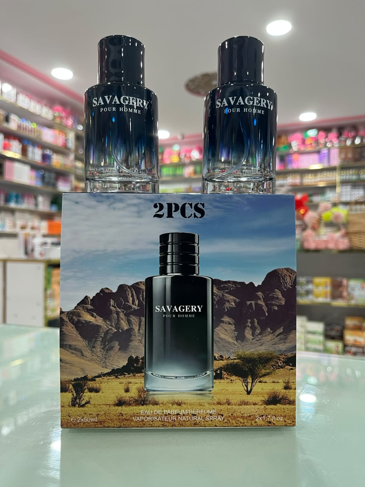 عطر Savagery Pour Homme – 2 × 50ml