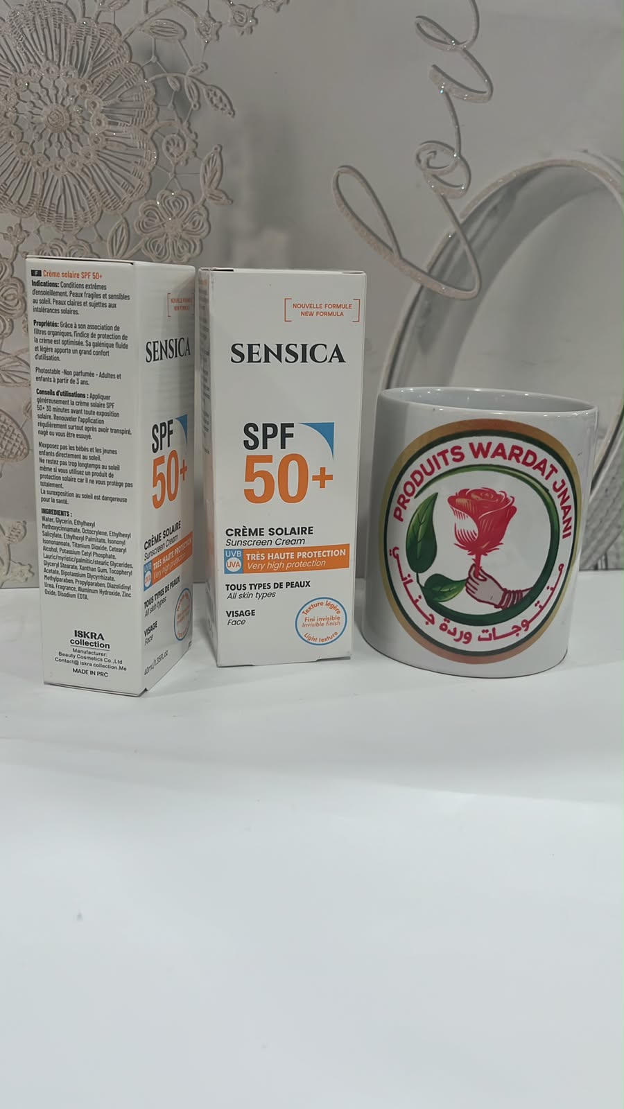 كريم واقي من الشمس SENSICA SPF 50+ – 40 مل
