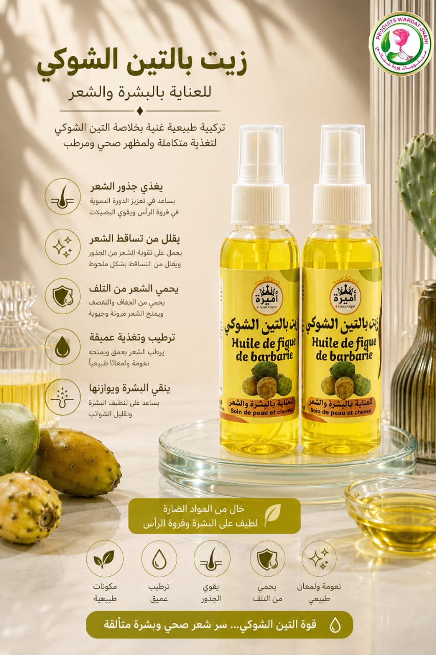 زيت التين الشوكي – 100 مل
