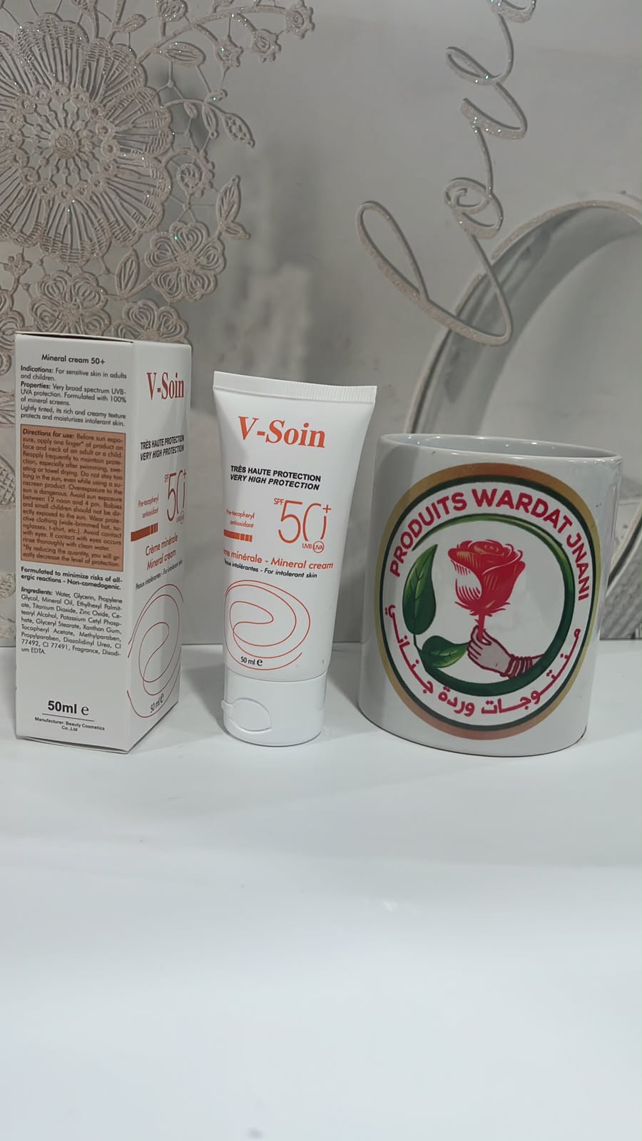 V-Soin Mineral Cream SPF 50+ / 50ml