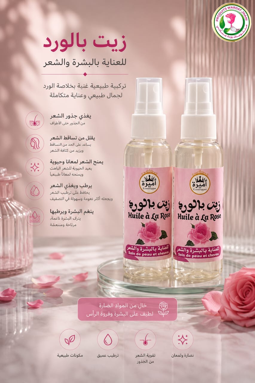 زيت بالورد – 100 مل